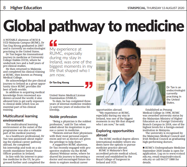 RUMC IN THE NEWS: DISCOVER A GLOBAL PATHWAY TO MEDICINE WITH RUMC MEDICAL DEGREE blog image