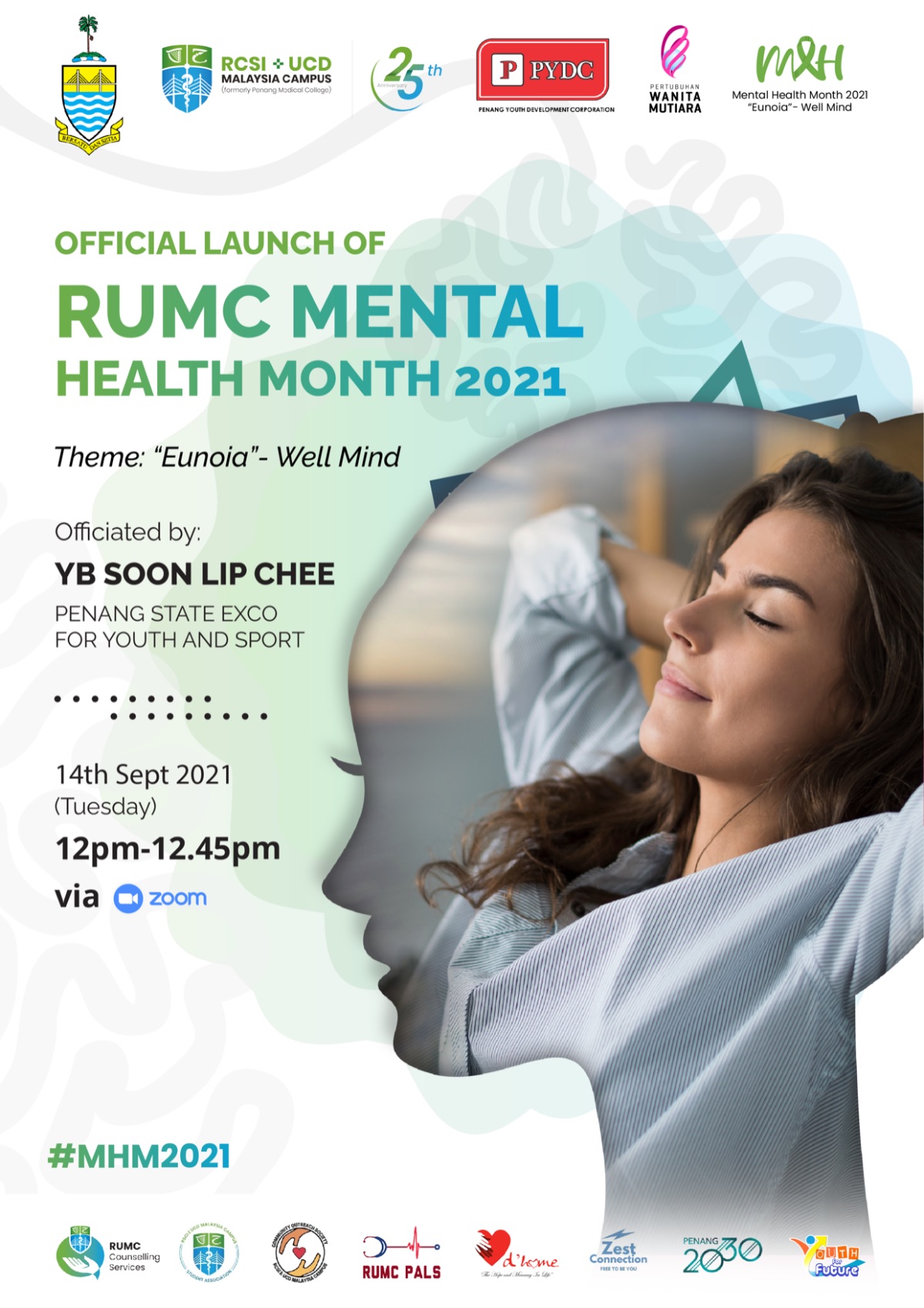 RCSI & UCD Malaysia Campus (RUMC) Mental Health Month 2021  is now Officially Launched blog image