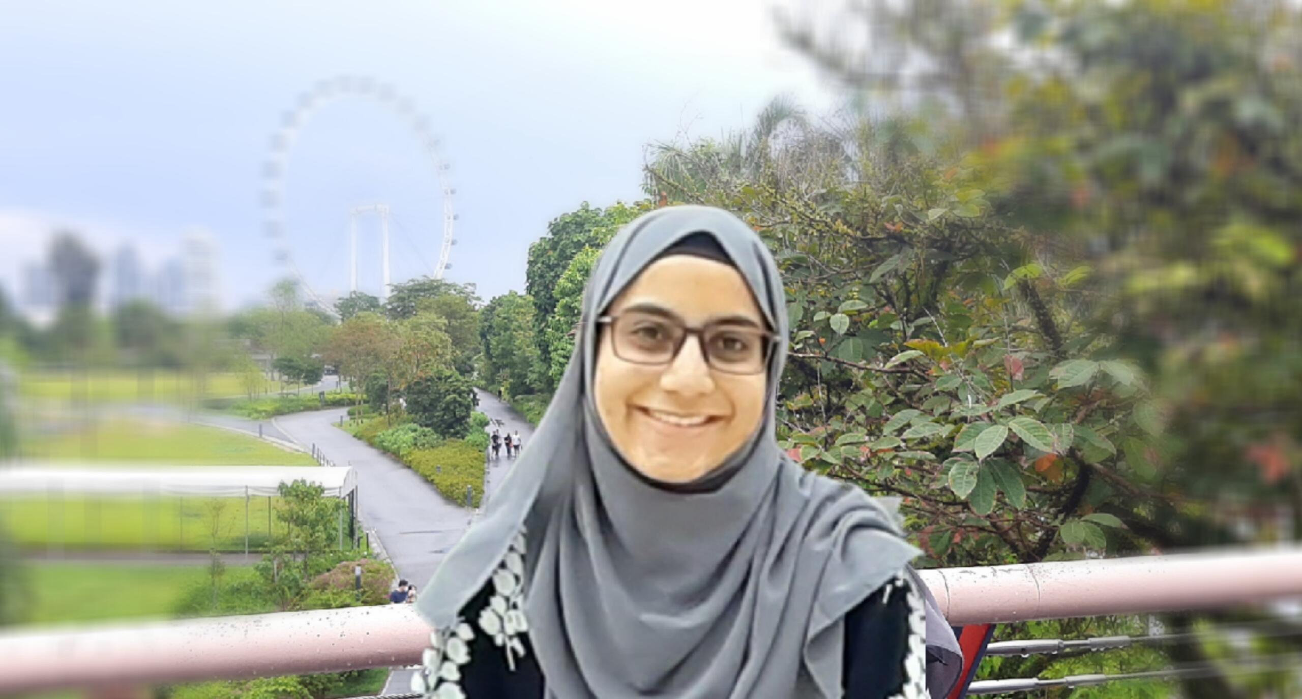 student ambassador Rabiah Bahemia